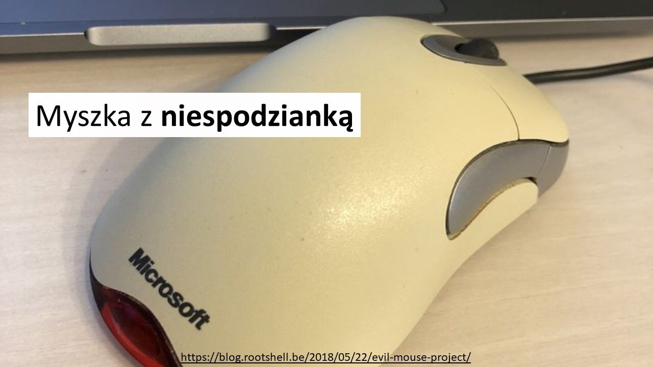 Niebezpieczna myszka komputerowa